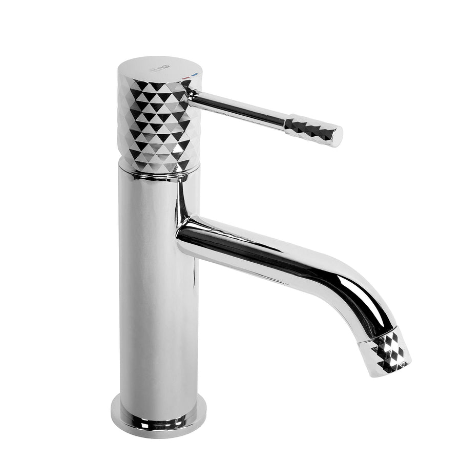 Bateria umywalkowa Rea Lungo Diamond Chrom Niska  5