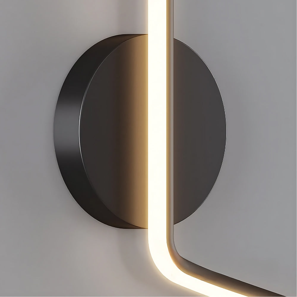 Kinkiet Ścienny Led Lhj061-w Czarny  4