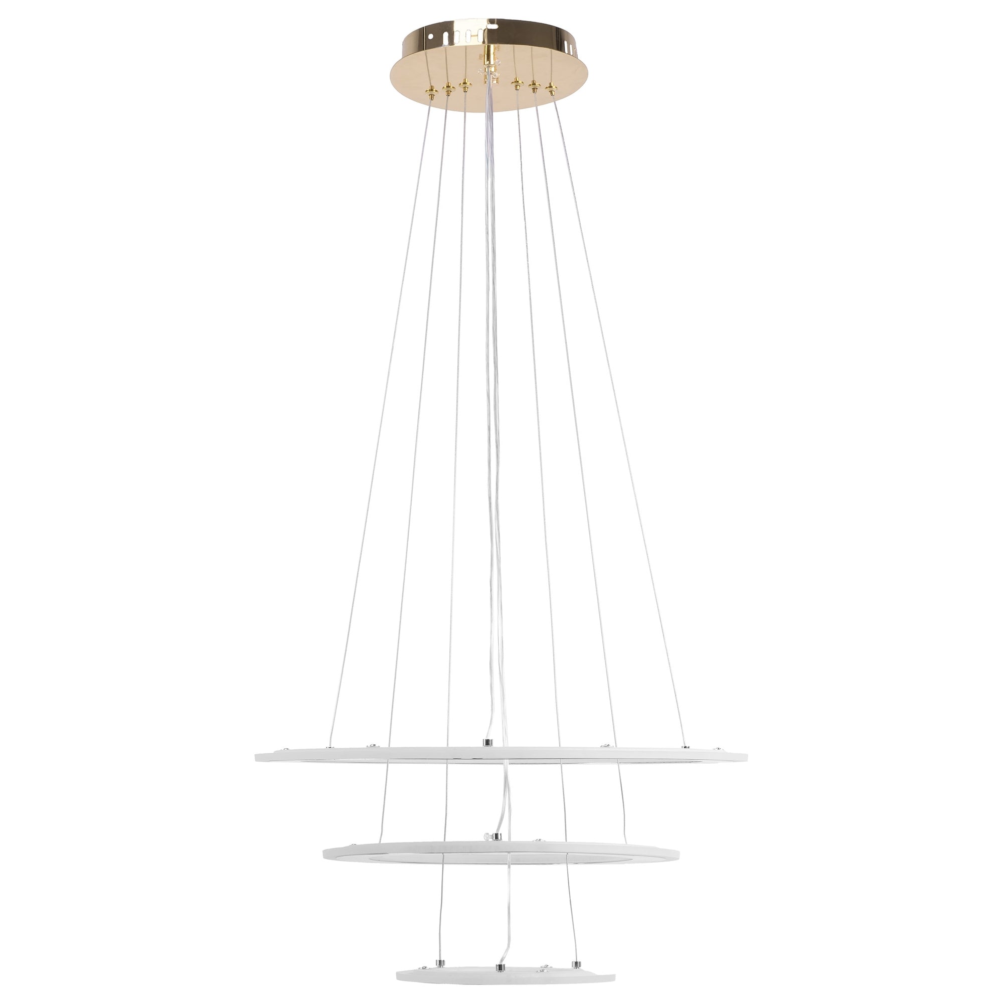Lampa Wisząca Led G042-3cp Złota  4