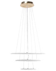 Lampa Wisząca Led G042-3cp Złota  4