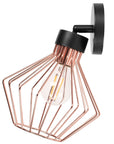 Lampa kinkiet ścienny metalowy loft  APP534-1W Różowe Złoto  9