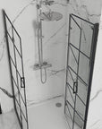 Kabina prysznicowa Rea Molier Black Double 90x90