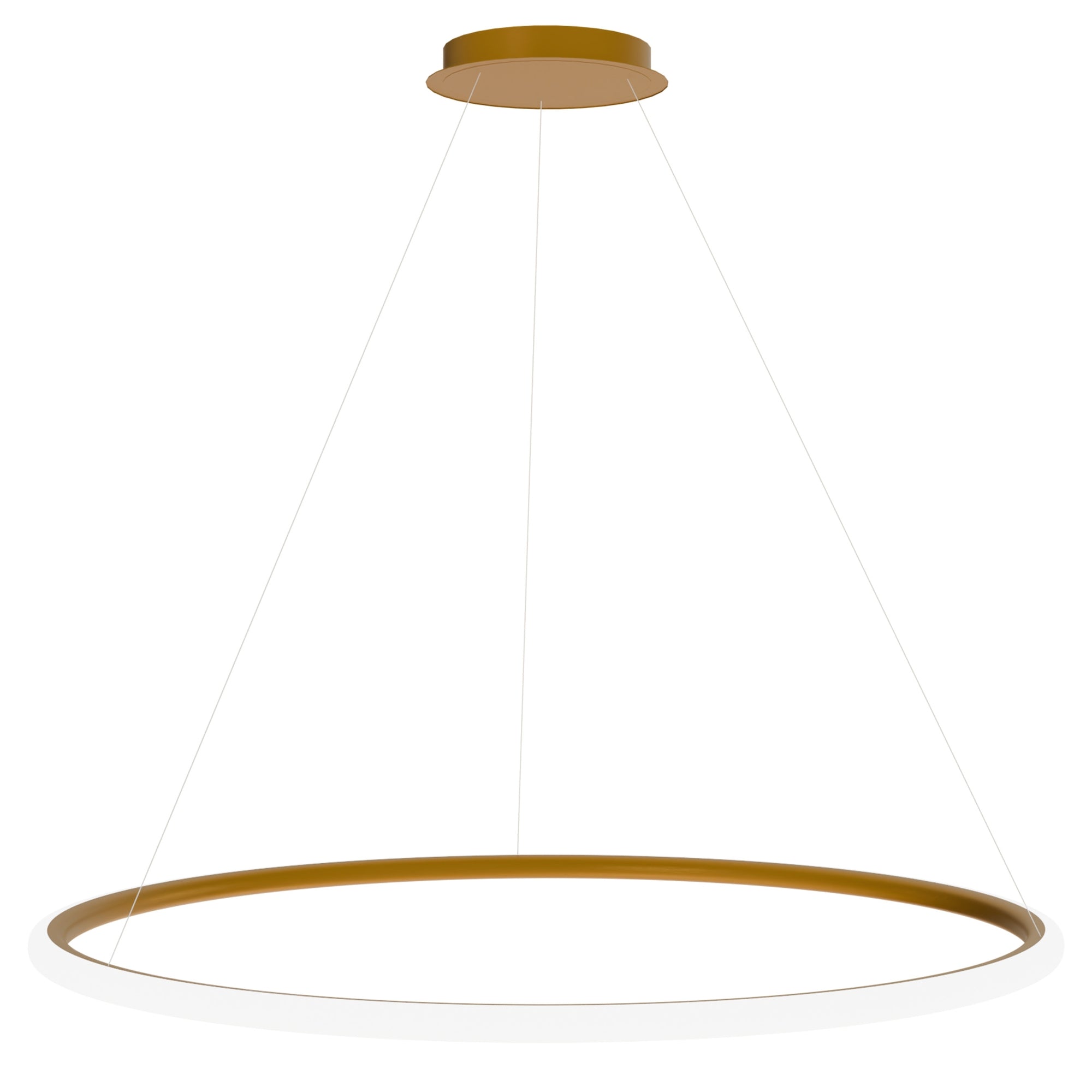 Lampa Wisząca Lhj004-cp 40 Cm Brush Gold  1