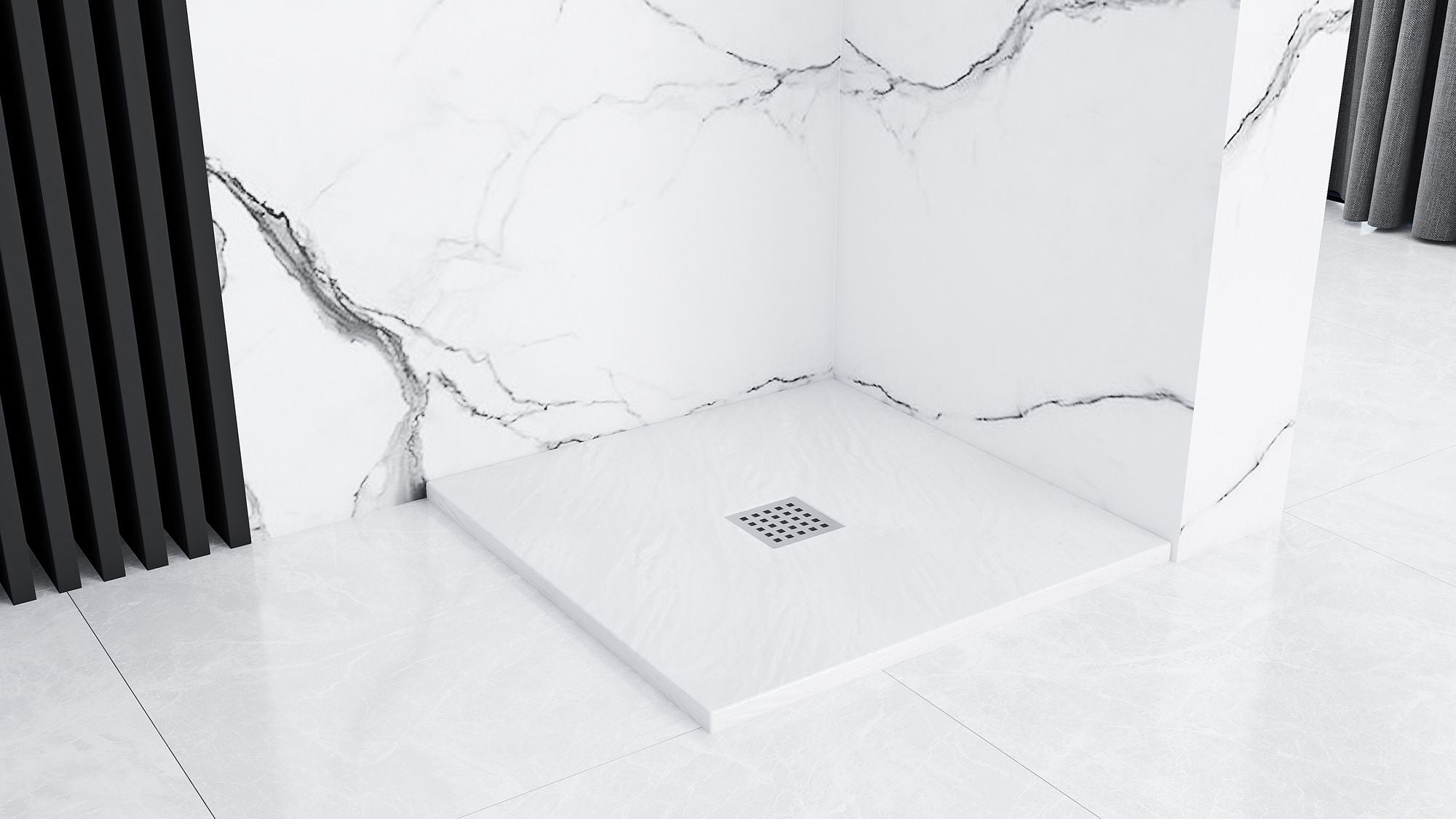 Brodzik prysznicowy White Rock 90 x 90