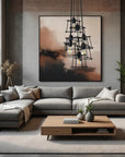 LAMPA SUFITOWA WISZĄCA APP221-7CP  2