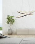 LAMPA KRYSZTAŁOWA WISZĄCA LED APP771-3CP