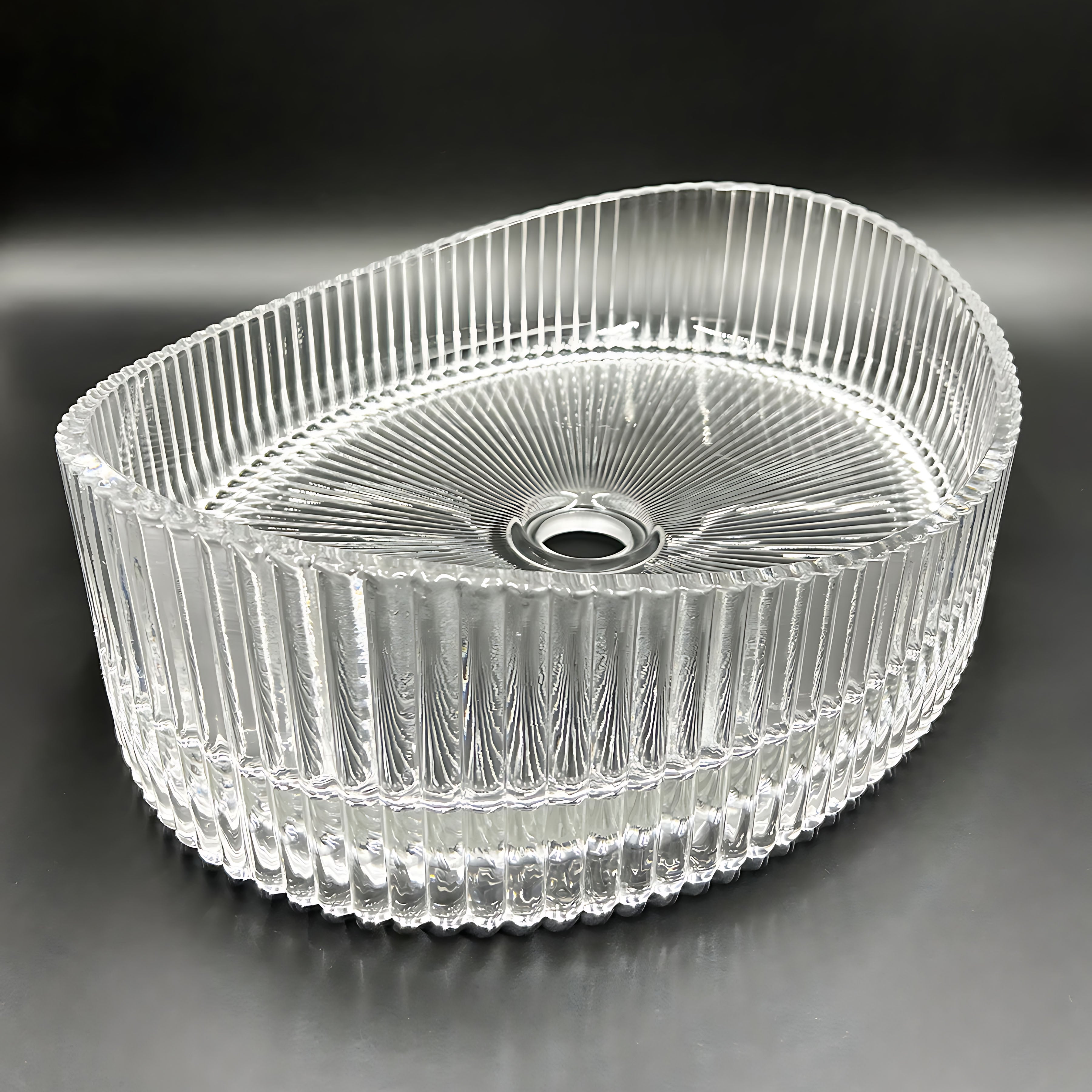 Umywalka nablatowa Rea Harper Transparent  4