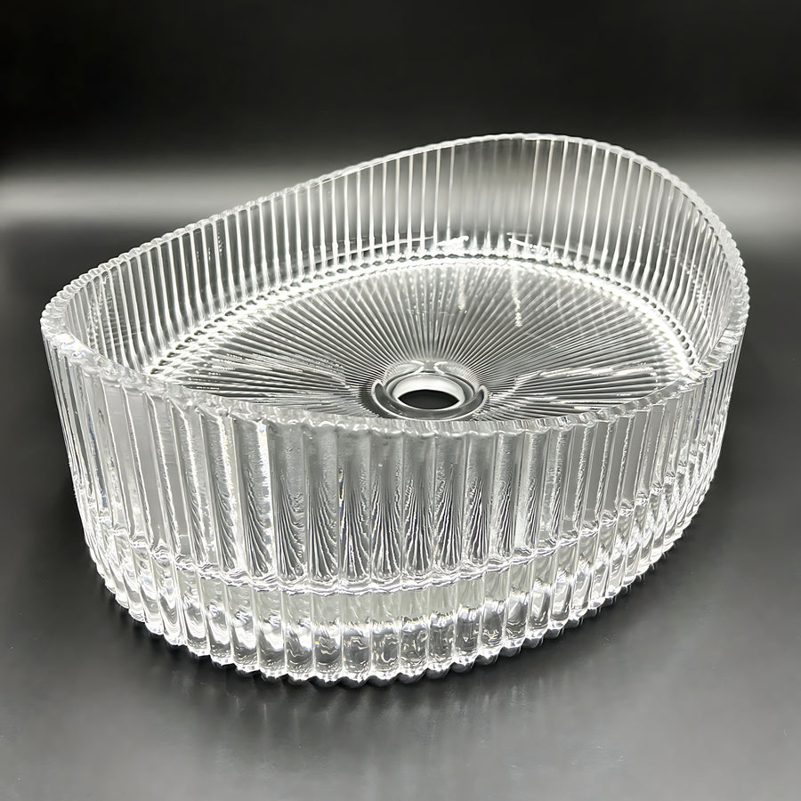 Umywalka nablatowa Rea Harper Transparent  4
