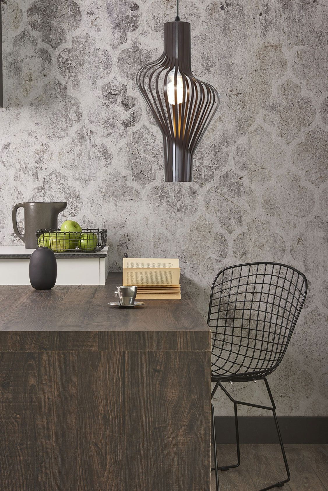 LAMPA SUFITOWA GEOMETRYCZNA APP484-1CP CZARNA  10