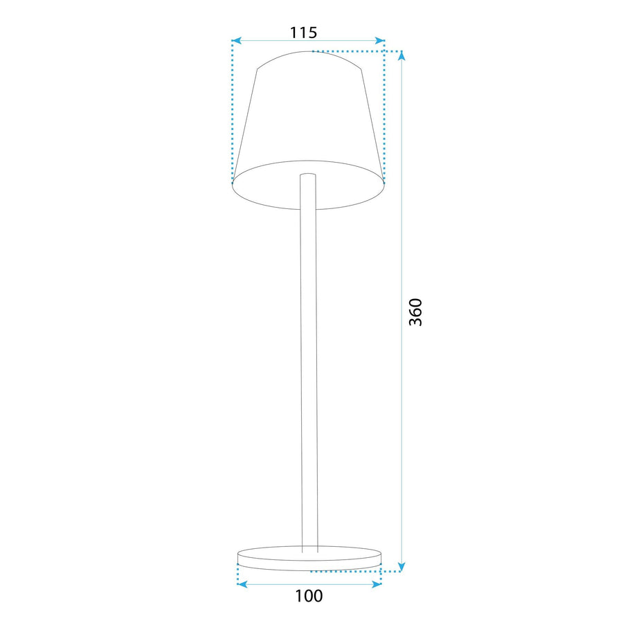 Lampka nocna APP1364-T GOLD