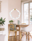 Lampa Wisząca Led G014-1cp Biały/złoty  2
