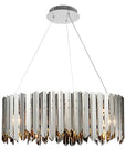 Lampa Wisząca Metalowa APP1763-8CP Chrome  1