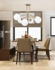 Lampa Wisząca Sufitowa Złota APP1577-6C  5