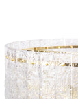 Lampa Wisząca Z Kryształami App1779-cp 60cm Złota  4