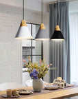 Lampa sufitowa wisząca Scandi A Czarna