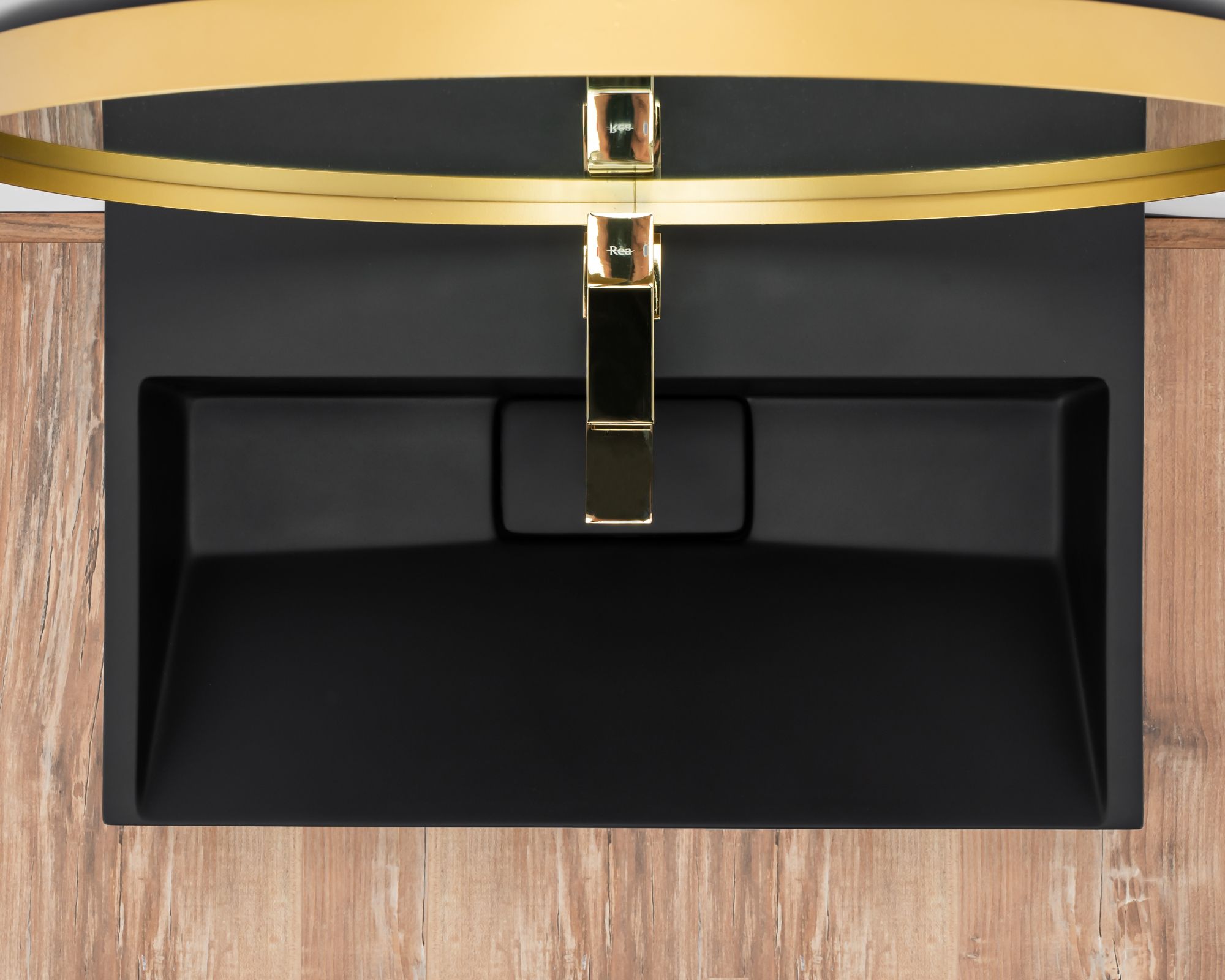 UMYWALKA KONGLOMERATOWA NABLATOWA GOYA BLACK MAT 60CM