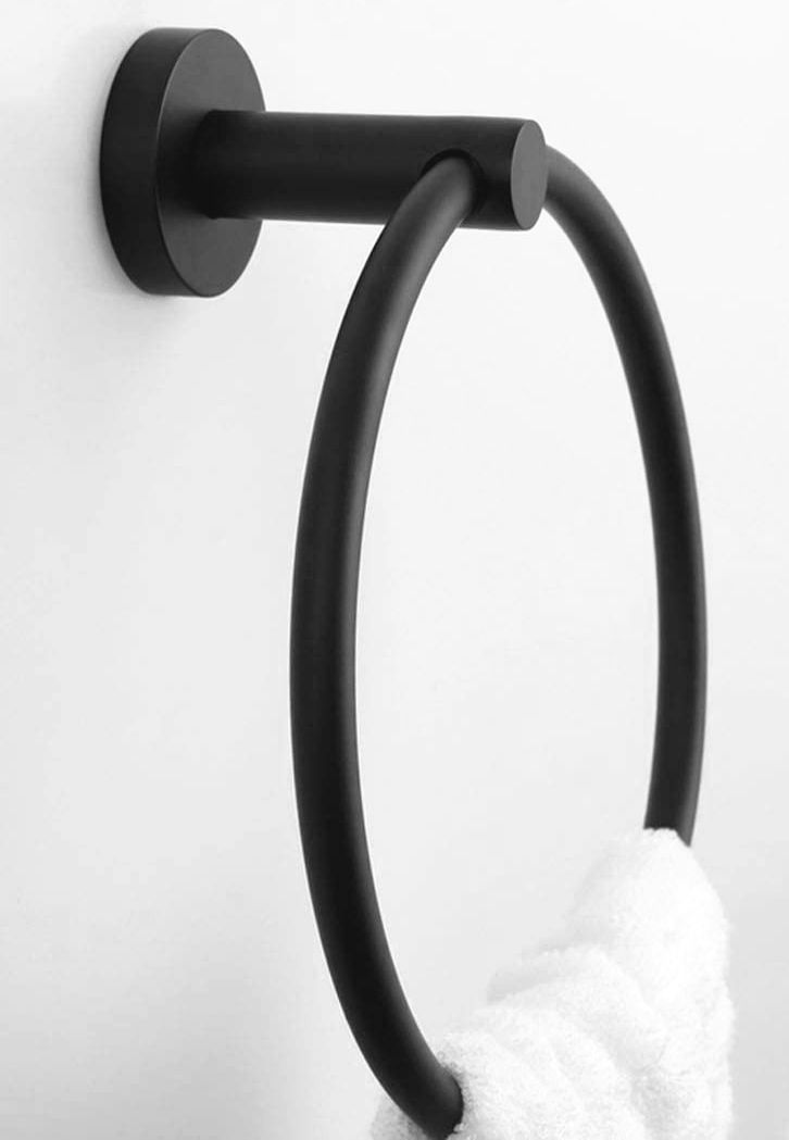 Wieszak łazienkowy RING 332915A MIST 05 CZARNY