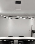 Lampa Sufitowa Wisząca Led Lhj020-cp Czarna  13