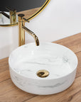 Umywalka nablatowa Rea Sami Nature Marble