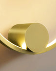 LAMPA ŚCIENNA KINKIET LED APP1384-CW GOLD 30cm