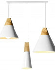 Lampa sufitowa SCANDI SET CP Biała