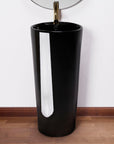 Umywalka Ceramiczna Wolnostojąca BLANKA Black