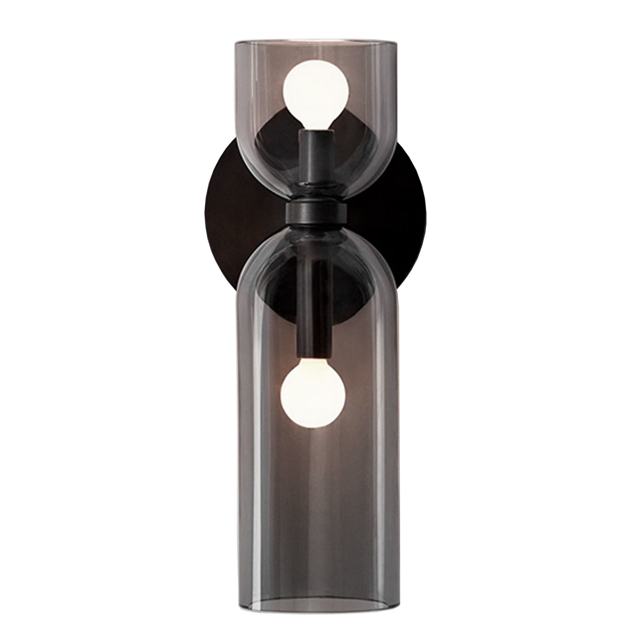 LAMPA ŚCIENNA KINKIET APP1208-2W Czarna