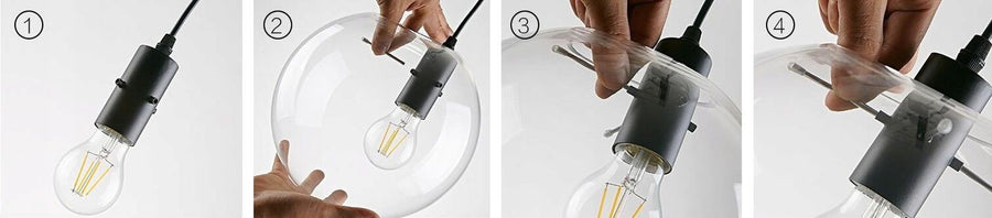 Lampa sufitowa Lassi 25 cm APP040-1CP Różowe Złoto