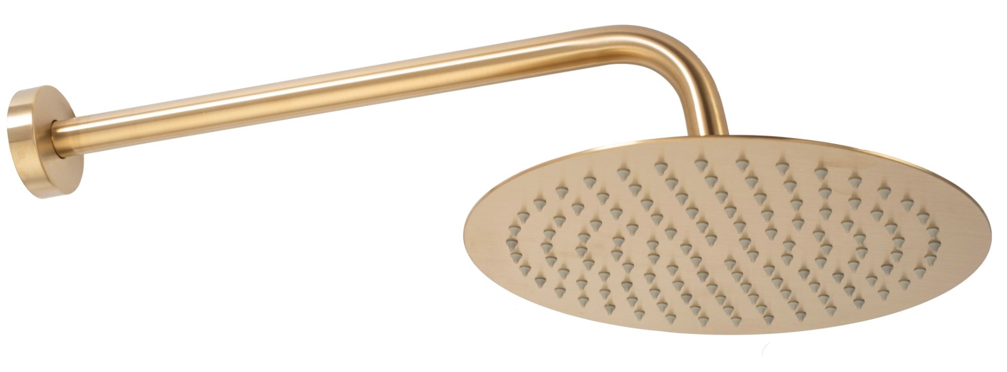 Zestaw wannowo-prysznicowy podtynkowy Rea Lungo złoty szczotkowany + BOX