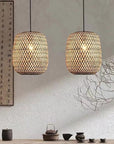 LAMPA SUFITOWA WISZĄCA BOHO BAMBOO APP1542-1CP