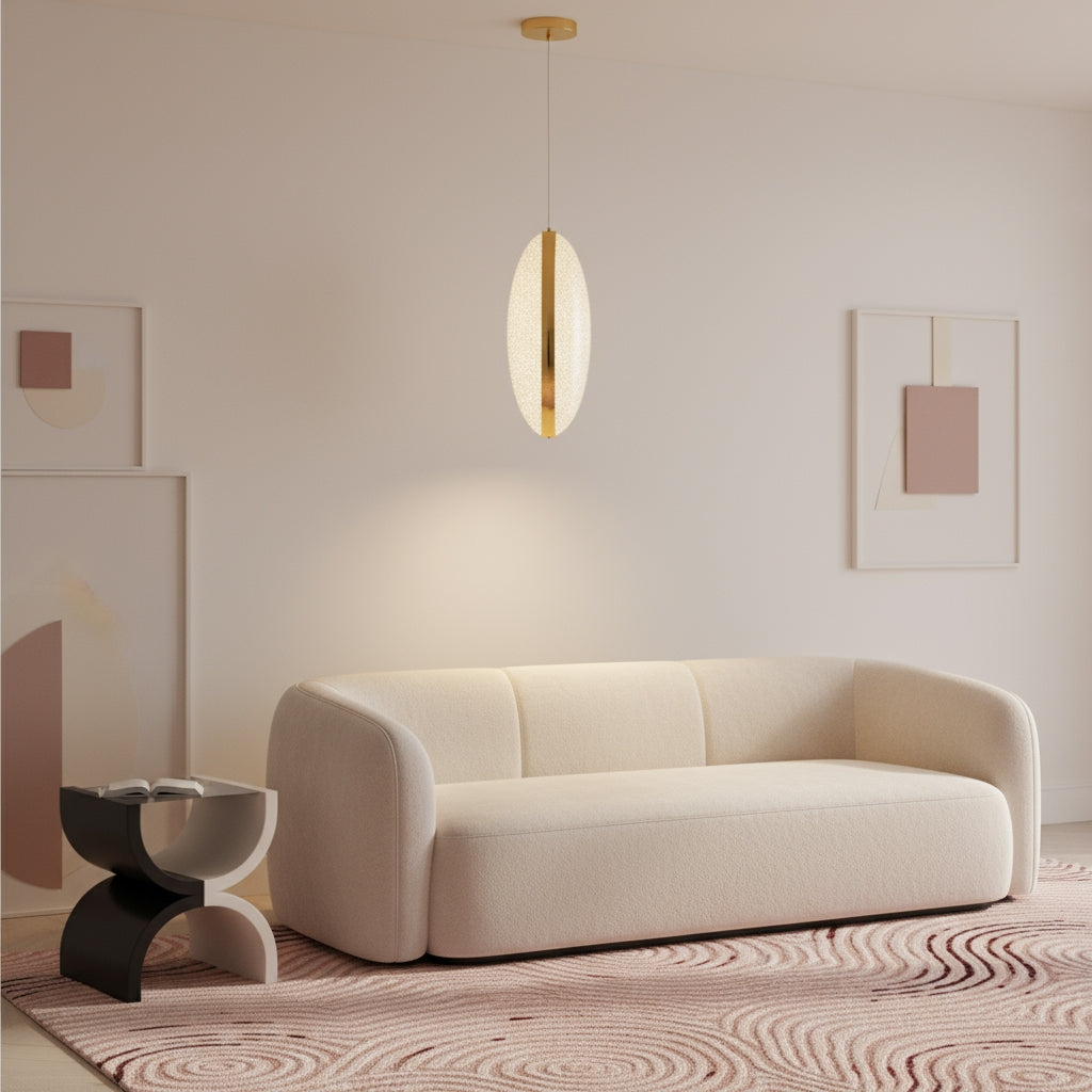 Lampa Sufitowa Wisząca Led G131-cp Gold  3
