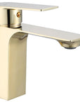 Bateria Umywalkowa REA URBAN Złota Gold Niska