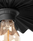 LAMPA ŚCIENNA KINKIET APP1355-1W Czarny 30 cm  6