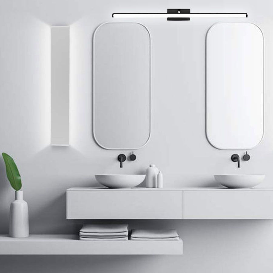 LAMPA KINKIET ŁAZIENKOWY LED NAD LUSTRO 20W 100CM APP375-1W CZARNA