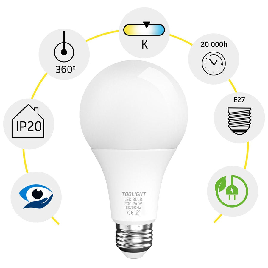 Żarówka LED Neutralna E-27 5W RSL020
