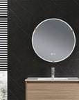 Lustro Ścienne Led Z Ramą 70cm Bl805  8