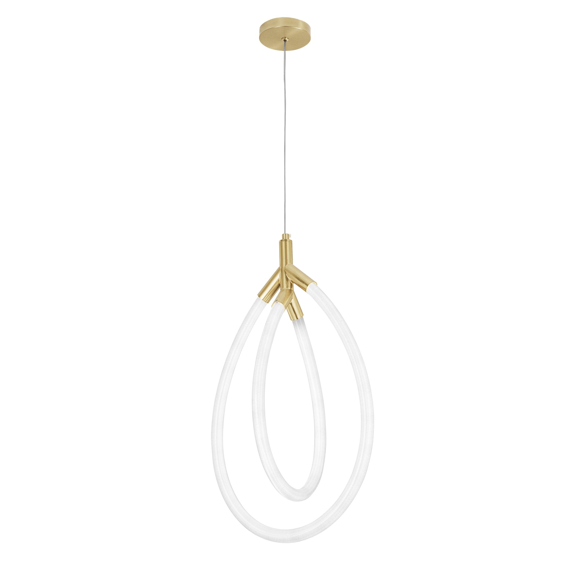 Lampa Wisząca Led G017-cp Złota  4