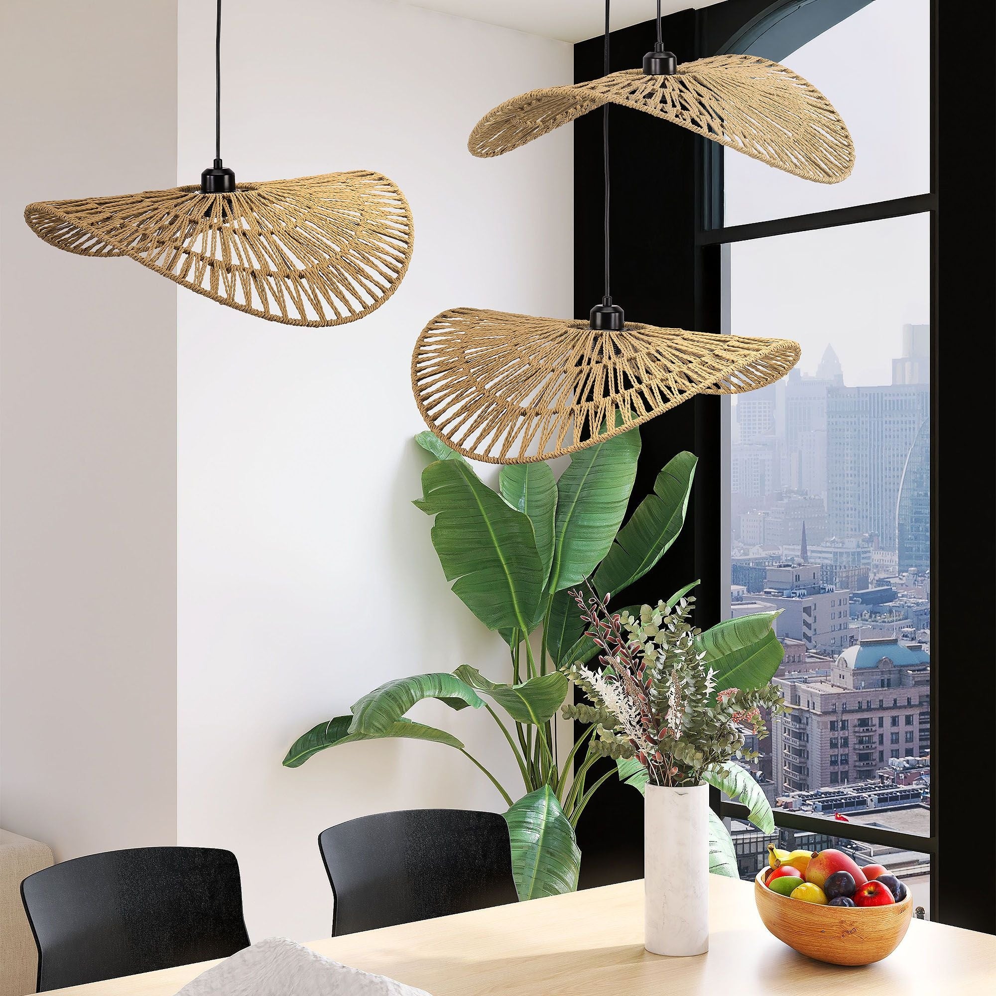 Lampa Sufitowa Wisząca Boho APP1739-1CP 50cm  10