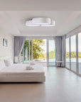 Lampa Plafon APP879-C Triple 3x40cm Biała