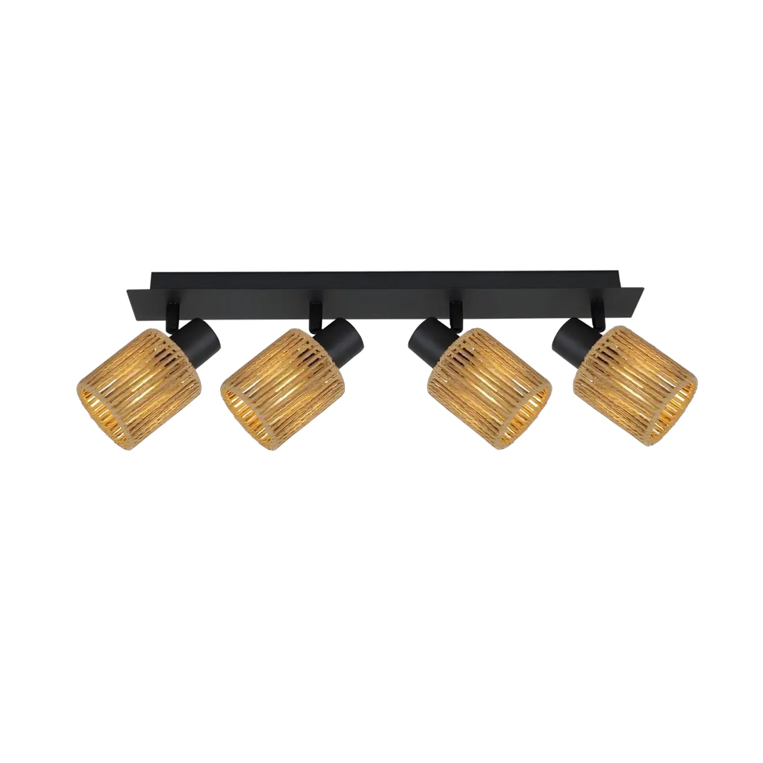 Lampa Sufitowa Wisząca APP1825-4W Nature Black  1