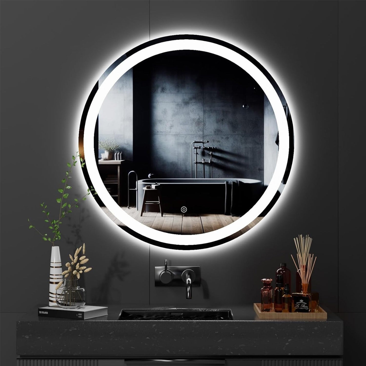 LUSTRO ŚCIENNE LED 70cm BAS P11241  4