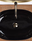 Umywalka nablatowa Rea CLEO 61 Black