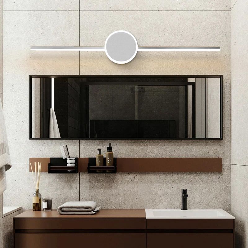 Kinkiet łazienkowy LED Round Chrom 60cm APP846-1W