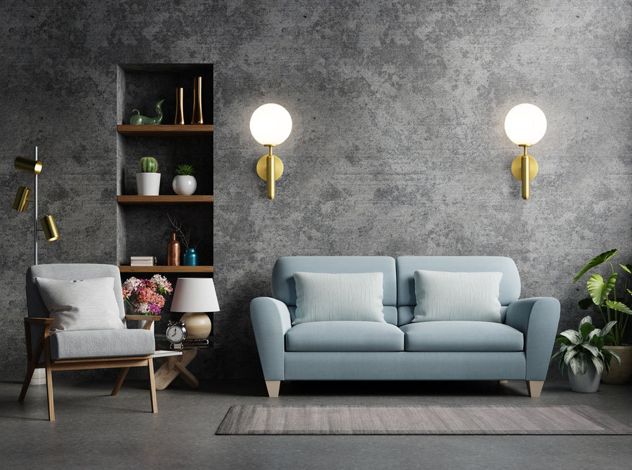 LAMPA ŚCIENNA KINKIET APP894-1W  Złota