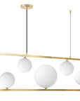 Lampa Wisząca APP1020-5CP Złota  7