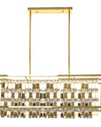 LAMPA KRYSZTAŁOWA WISZĄCA APP1113-4CP ZŁOTA