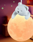 LAMPA SUFITOWA WISZĄCA WHITE BEAR APP1597-1CP  2