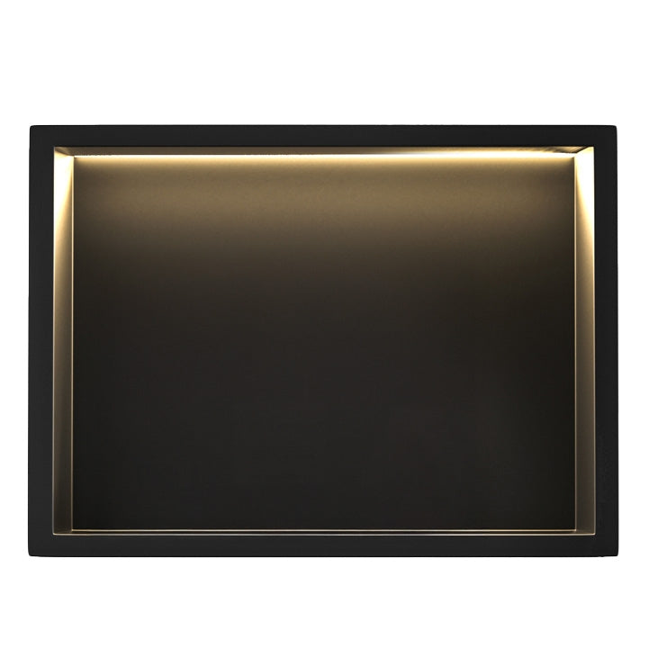 Półka Wnękowa Łazienkowa Led 30x45 Czarna  3