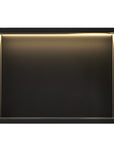 Półka Wnękowa Łazienkowa Led 30x45 Czarna  3