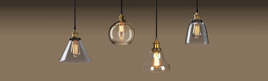 Lampa sufitowa wisząca szklana Verto C